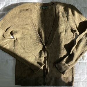 Eddie Bauer Green Cardigan - S